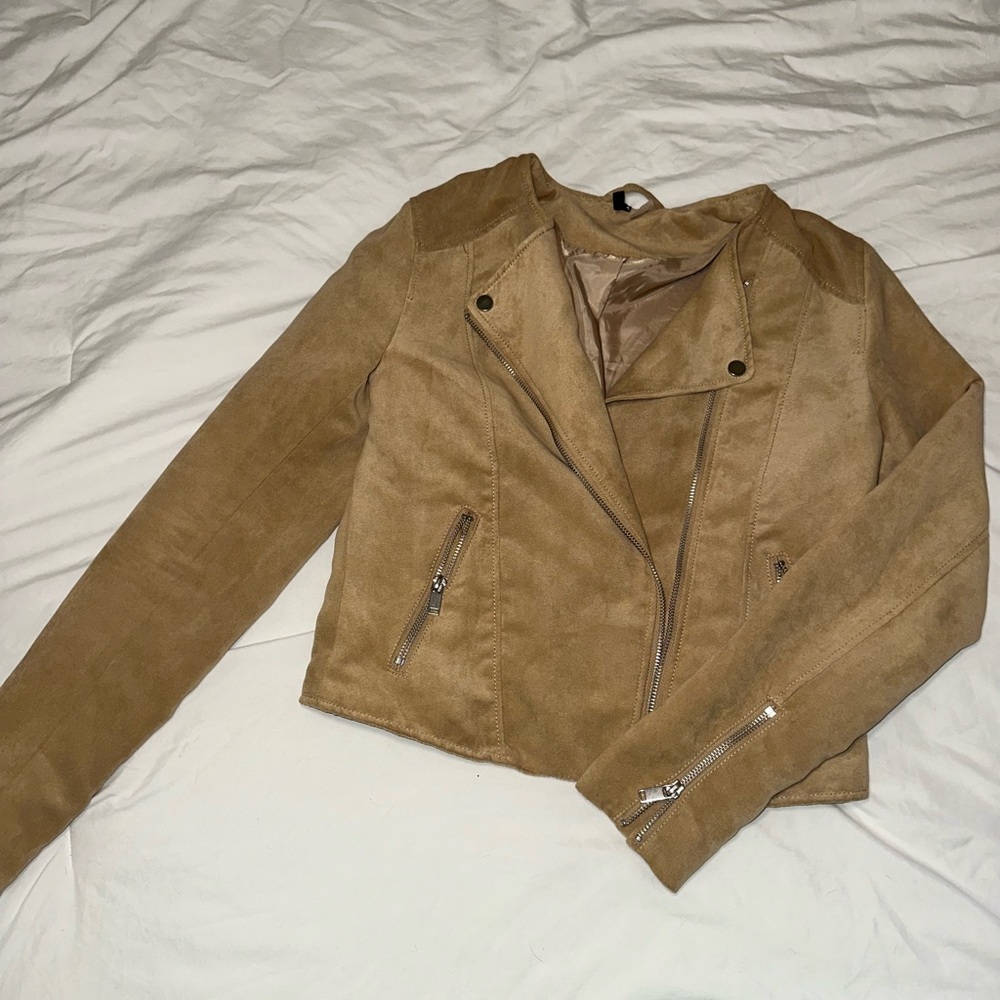 Tan Suede Jacket